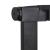 Poarta de siguranta Safety Gate pentru scari, ajustabila 75-82 cm, din otel si lemn, negru maro Household NewTrend