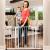 Poarta de siguranta Safety Gate pentru scari, ajustabila 104-113 cm, din otel, alba Household NewTrend
