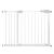 Poarta de siguranta Safety Gate pentru scari, ajustabila 104-113 cm, din otel, alba Household NewTrend