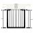 Poarta de siguranta Safety Gate pentru scari, ajustabila 75-82 cm, din otel, neagra Household NewTrend