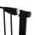 Poarta de siguranta Safety Gate pentru scari, ajustabila 75-82 cm, din otel, neagra Household NewTrend
