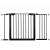 Poarta de siguranta Safety Gate pentru scari, ajustabila 110-117 cm, din otel, neagra Household NewTrend