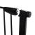 Poarta de siguranta Safety Gate pentru scari, ajustabila 117-124 cm, din otel, neagra Household NewTrend