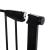 Poarta de siguranta Safety Gate pentru scari, ajustabila 103-110 cm, din otel, neagra Household NewTrend