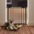 Poarta de siguranta Safety Gate pentru scari, ajustabila 131-138 cm, din otel, neagra Household NewTrend