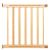 Poarta de siguranta Safety Gate pentru scari, ajustabila 72-122 cm, din lemn, maro Household NewTrend