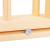Poarta de siguranta Safety Gate pentru scari, ajustabila 72-122 cm, din lemn, maro Household NewTrend