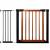 Poarta de siguranta Safety Gate pentru scari, ajustabila 103-110 cm, din otel si lemn, negru maro Household NewTrend
