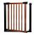 Poarta de siguranta Safety Gate pentru scari, ajustabila 103-110 cm, din otel si lemn, negru maro Household NewTrend