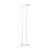 Poarta de siguranta Safety Gate pentru scari, ajustabila 97-106 cm, din otel, alba Household NewTrend