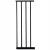 Poarta de siguranta Safety Gate pentru scari, ajustabila 111-117 cm, din otel si lemn, negru maro Household NewTrend