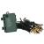Instalatie lumini de exterior pentru gradina, 5 metri, 50 LED-uri, cu baterii, galben Household NewTrend