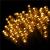 Instalatie lumini de exterior pentru gradina, 5 metri, 50 LED-uri, cu baterii, galben Household NewTrend
