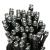 Instalatie lumini de exterior pentru gradina, 5 metri, 50 LED-uri, cu baterii, galben Household NewTrend