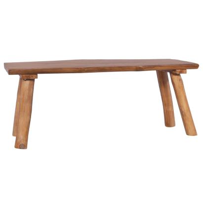 Bancă de grădină, 120 cm, lemn masiv de tec GartenMobel Dekor
