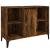 Set mobilier de baie, 3 piese, stejar fumuriu, lemn prelucrat GartenMobel Dekor