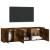 Set dulapuri TV, 2 piese, stejar fumuriu, lemn prelucrat GartenMobel Dekor