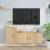 Set dulap TV, 2 piese, stejar sonoma, lemn prelucrat GartenMobel Dekor