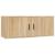 Set dulap TV, 2 piese, stejar sonoma, lemn prelucrat GartenMobel Dekor