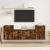 Set dulapuri TV, 3 piese, stejar fumuriu, lemn prelucrat GartenMobel Dekor