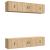 Set dulap TV, 6 piese, stejar sonoma, lemn prelucrat GartenMobel Dekor