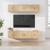 Set dulap TV, 6 piese, stejar sonoma, lemn prelucrat GartenMobel Dekor