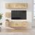 Set dulapuri TV, 7 piese, stejar sonoma, lemn prelucrat GartenMobel Dekor