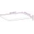 Raft suspendat, 60x30x2 cm, lemn masiv de acacia netratat GartenMobel Dekor