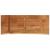 Blat masă 110x40x3,8 cm dreptunghiular lemn acacia margine vie GartenMobel Dekor