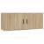 Dulap TV montat pe perete, stejar sonoma, 100x34,5x40 cm GartenMobel Dekor