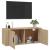 Dulap TV montat pe perete, stejar sonoma, 100x34,5x40 cm GartenMobel Dekor
