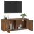 Dulap TV montat pe perete, stejar fumuriu, 100x34,5x40 cm GartenMobel Dekor