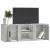 Comodă TV, gri beton, 100x31,5x35 cm, lemn prelucrat GartenMobel Dekor