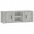 Comodă TV, gri beton, 100x31,5x35 cm, lemn prelucrat GartenMobel Dekor