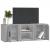 Comodă TV, gri sonoma, 100x31,5x35 cm, lemn prelucrat GartenMobel Dekor