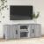 Comodă TV, gri sonoma, 100x31,5x35 cm, lemn prelucrat GartenMobel Dekor