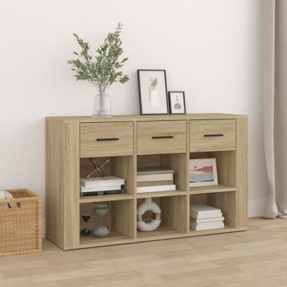 Servantă, stejar sonoma, 100x30x59,5 cm, lemn compozit GartenMobel Dekor