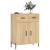 Dulap, stejar sonoma, 69,5x34x90 cm, lemn compozit GartenMobel Dekor