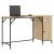 Birou de computer, stejar sonoma, 131x48x75 cm, lemn prelucrat GartenMobel Dekor