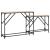 Mese console suprapuse, 2 buc, stejar sonoma, lemn prelucrat GartenMobel Dekor