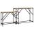 Mese console suprapuse, 2 buc, stejar sonoma, lemn prelucrat GartenMobel Dekor