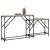 Mese console suprapuse, 2 buc, stejar sonoma, lemn prelucrat GartenMobel Dekor