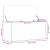 Cutie de depozitare, stejar maro, 100x42x46 cm, lemn prelucrat GartenMobel Dekor