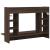 Birou montat pe perete stejar maro 105x48x75cm lemn prelucrat GartenMobel Dekor