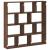 Raft cubic perete 12 compartimente stejar maro lemn prelucrat GartenMobel Dekor
