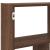 Raft cubic perete 12 compartimente stejar maro lemn prelucrat GartenMobel Dekor
