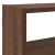 Raft cubic perete 7 compartimente stejar maro lemn prelucrat GartenMobel Dekor