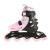 Role Reglabile 4in1 Nils Extreme NH18331 Negru/Roz FitLine Training