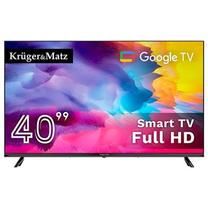 GOOGLE SMART TV 5.0 40 INCH 101CM H265 HEVC KRUGER&MATZ EuroGoods Quality