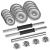 GANTERE REGLABILE CU VALIZA TOTAL 15KG REBEL ACTIVE EuroGoods Quality